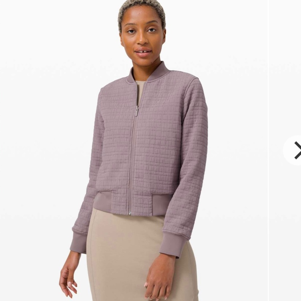 Lululemon serene bomber jacket